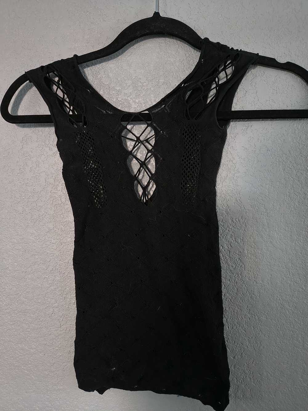 Retro Black Cutout Lace Teddy Costume Cosplay Festival Rave Party Goth Chemise